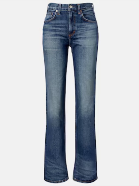 7 For All Mankind Denim - Women’s Seven 7 For All Mankind Mid Rise Bootcut Jeans 26 Denim Dark Wash Blue